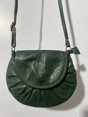 Vera Pelle Leather Crossbody Bag